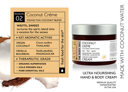 HAND CREAM,COCONUT CREME