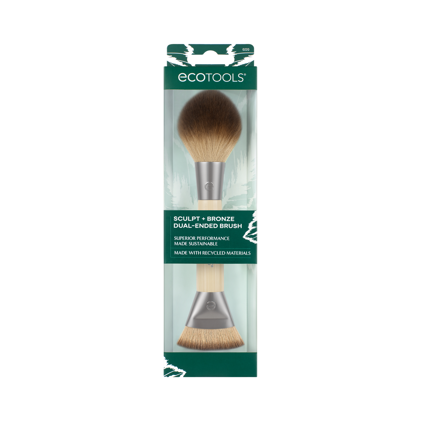 EcoTools Sculpt + Bronze Dual-Ended Brush