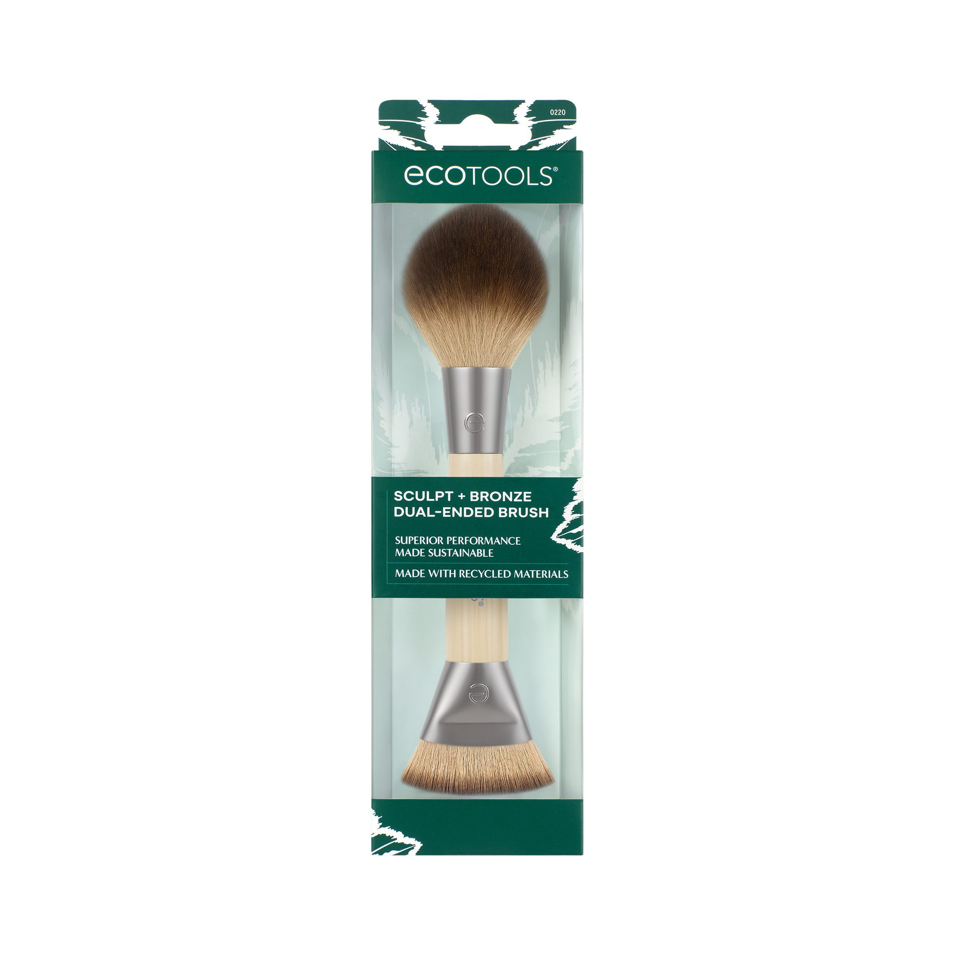 EcoTools Sculpt + Bronze Dual-Ended Brush