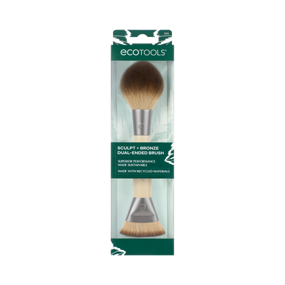 EcoTools Sculpt + Bronze Dual-Ended Brush