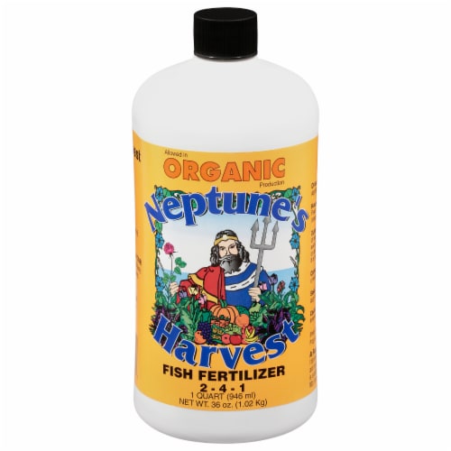 NEPTUNE'S HARVEST FERTILIZERS FISH FERTILZR,ORNG LABEL