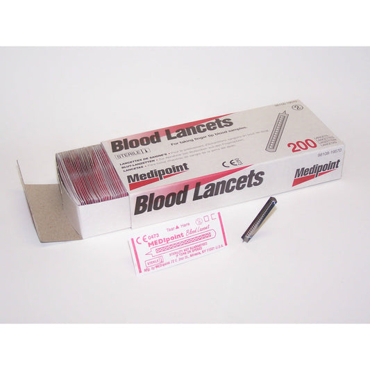 HAEMOLANCE LANCET 28G X 1.0MM 200CT