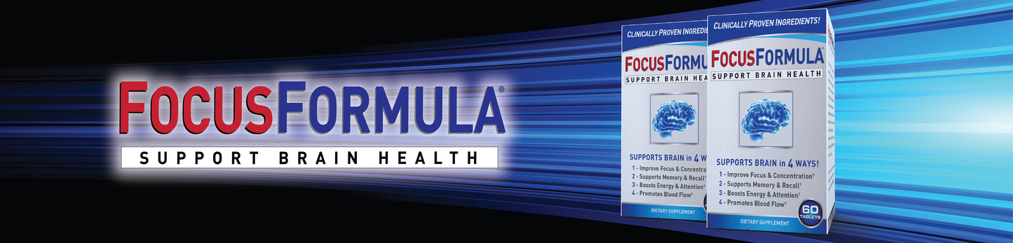 FOCUS FORMULA BRAIN TABLET 60CT WINDMILL
