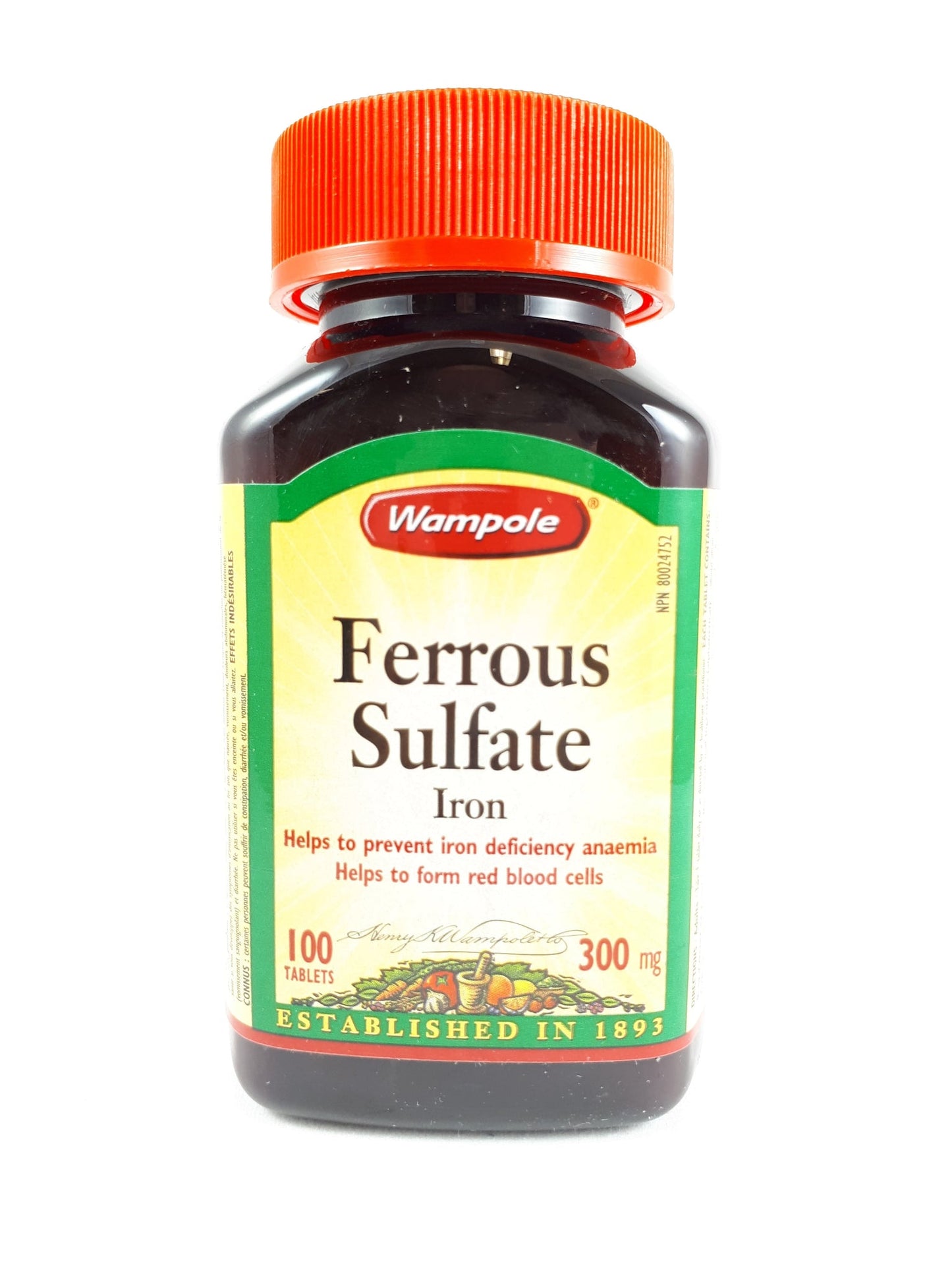 FERROUS SULFATE 300MG SOL 100X5ML UD AHP