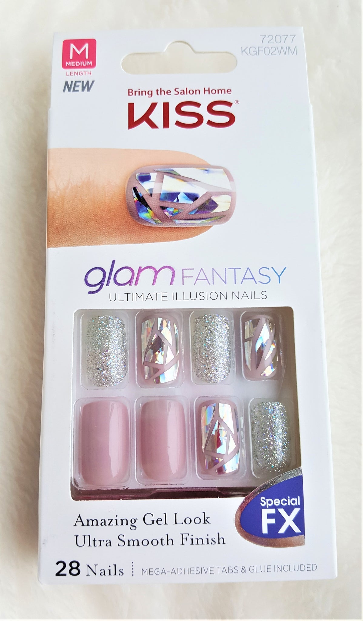 KISS Glam Premium Faux Nails - Dive