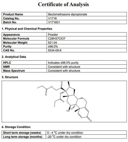 BECLOMETHASONE DIPRO MICRO USP 5 GM DS