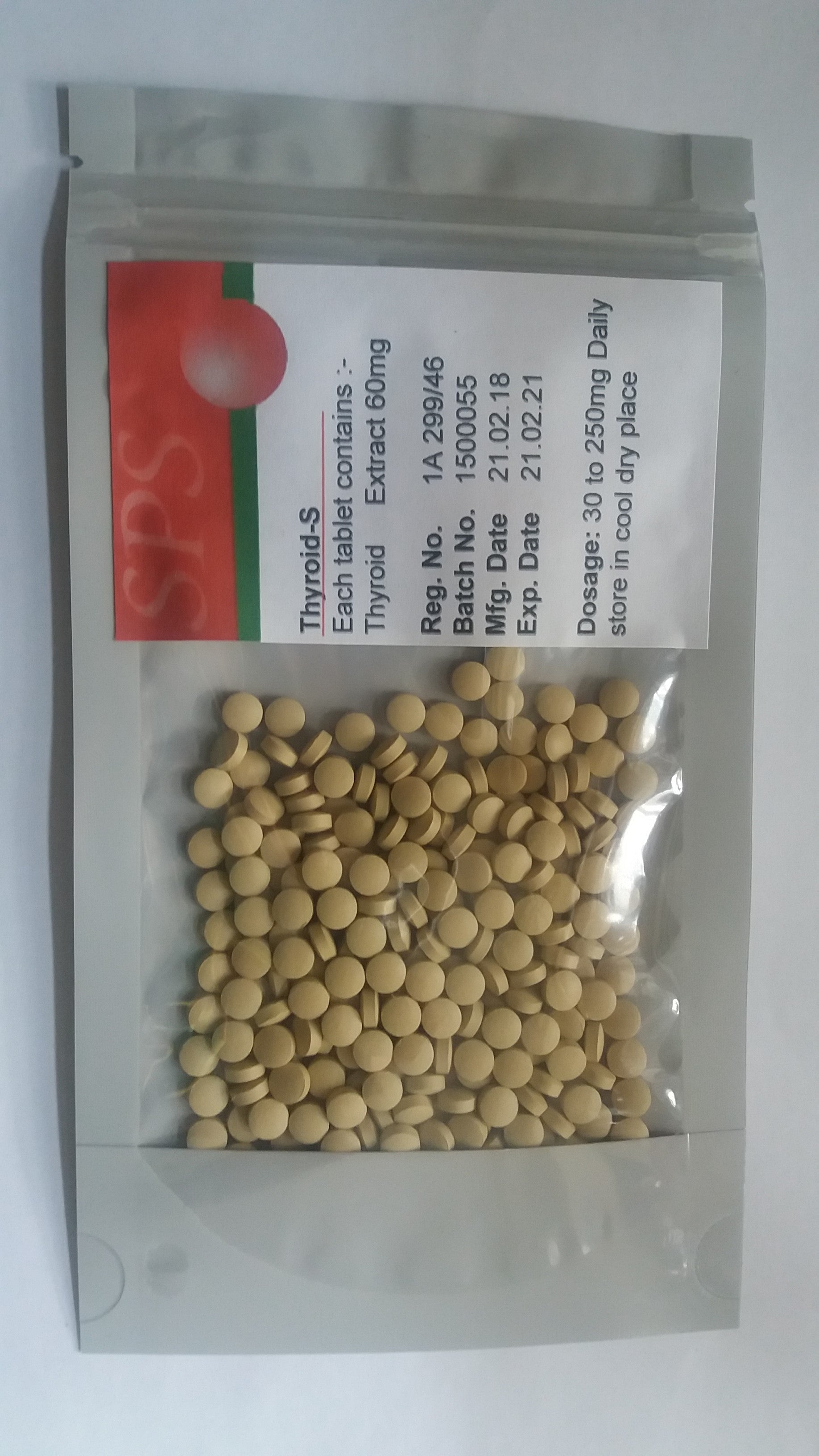 THYROID TB 120MG 100