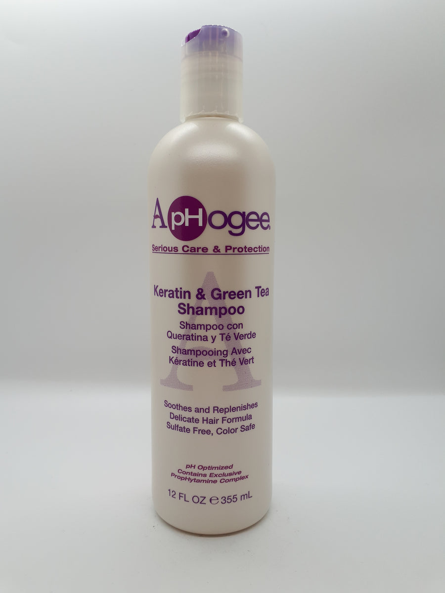 APHOGEE KERATIN/GRN TEA SHAM 12