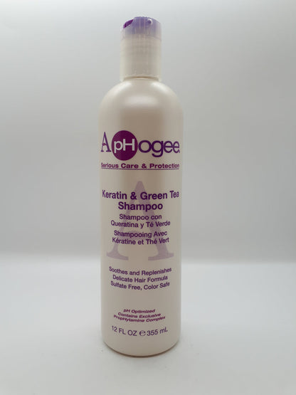 APHOGEE KERATIN/GRN TEA SHAM 12