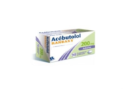 ACEBUTOLOL HCL CP 400MG 100