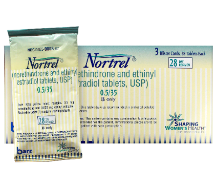 NORTREL TB 1-0.035MG 6X28 BLSTR