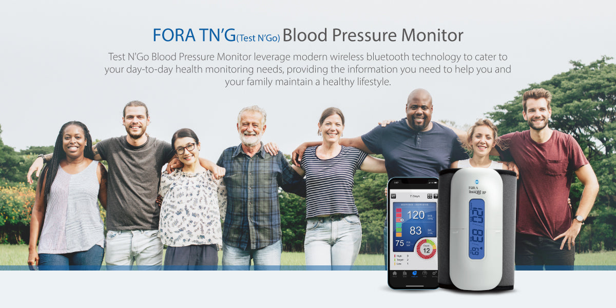 FORA TEST N GO BP BLOOD PRESSURE METER