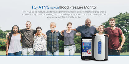 FORA TEST N GO BP BLOOD PRESSURE METER