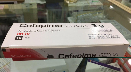 CEFEPIME PR 1GM 10
