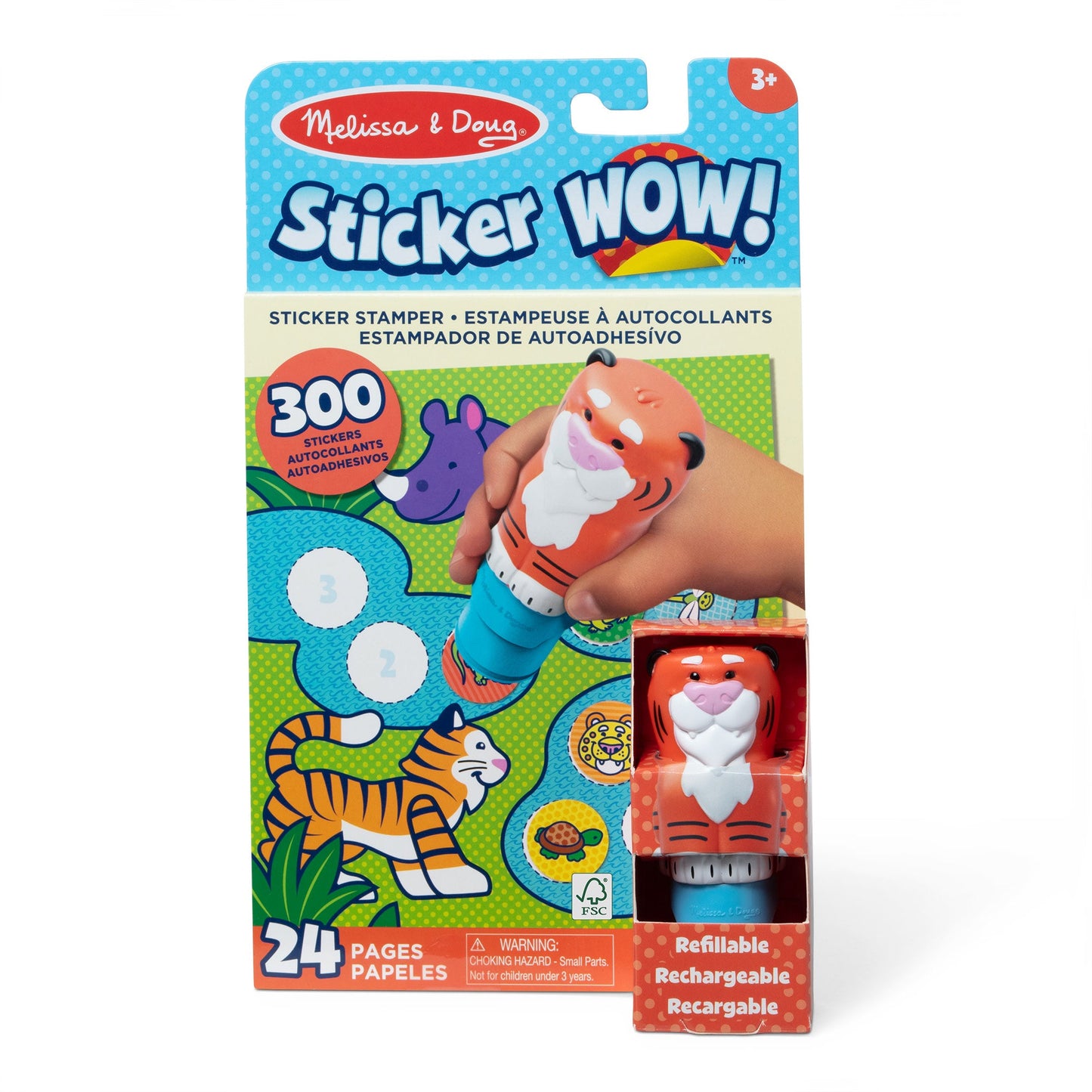 Melissa & Doug Sticker WOW! Activity Pad & Sticker Stamper - Unicorn