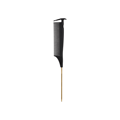 KISS Colors & Care Professional Carbon Fiber Pin Tail Parting Comb
