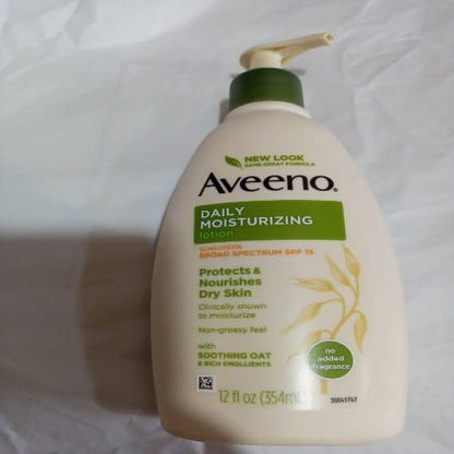 AVEENO DAILY MOI LOT SPF15 12z