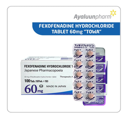 FEXOFENADINE TB 60MG 500 12H ND
