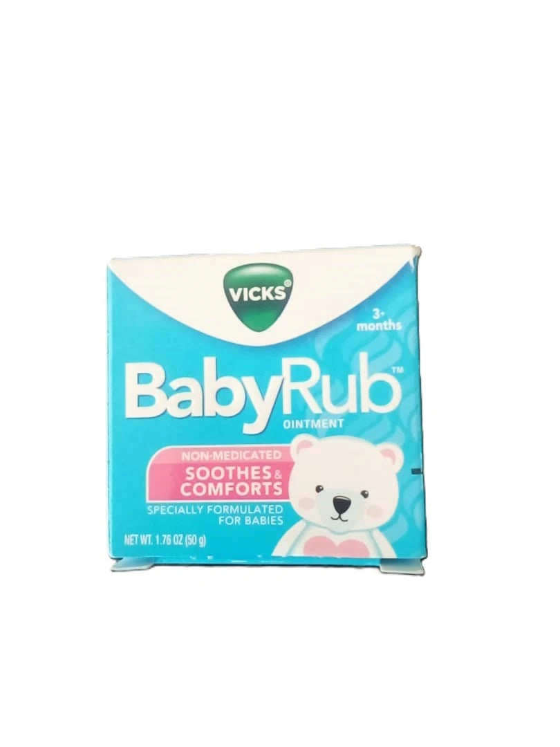 Vicks Babyrub Ointment 1.76oz Soothes & Comforts 3+ Months