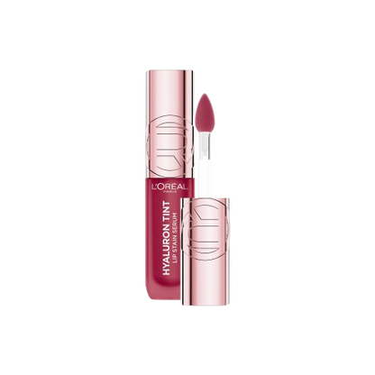 L'ORÉAL PARIS Hyaluron Tint Lip Stain Serum, 521 Bordeaux Please