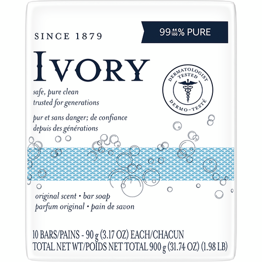 Ivory Bar Soap Original Scent 3 Count