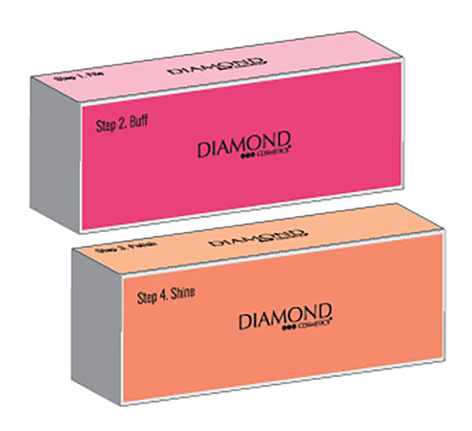 Diamond Cosmetics Mini Four Way Buffer