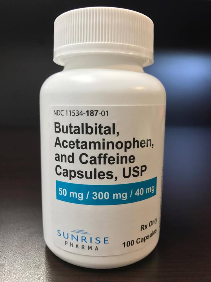 ACET/BTB/CAFF CP 300-50-40MG 100
