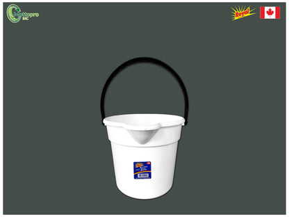 10.5 QT ROUND SPOUT BUCKET