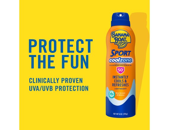 Banana Boat Spf#50+ Sport Coolzone Spray 6oz