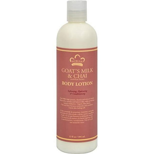 NUBIAN HERITAGE LOTION,GOATS MILK & CHAI