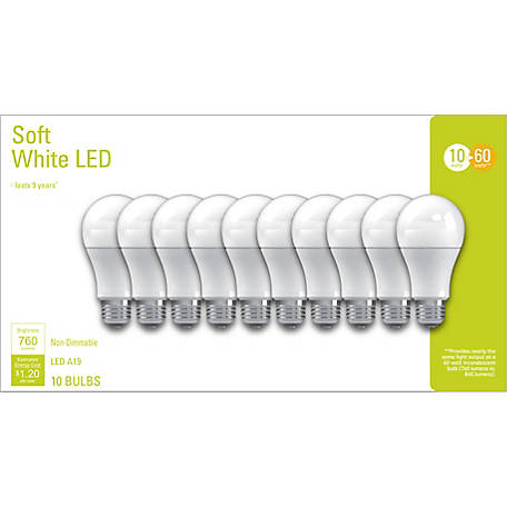 GE Lighting 3-Way A19 LED Light Bulb, 150/100/50 Watt Replacement, Soft White, 1 pack