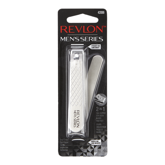 REVLON Men's Series Dual Ended Nail Clipper