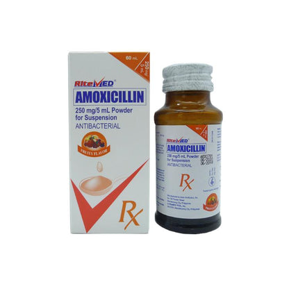 AMOXICILLIN PT 200MG/5ML 50ML DF