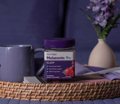 NATROL MELATONIN,10MG,CITRUS,F/D
