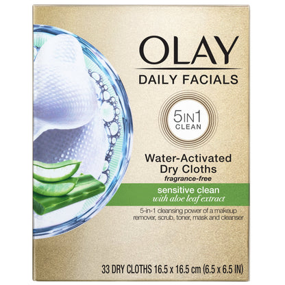 OLAY DLY FACL CLTH PD 33 NRM 2N1