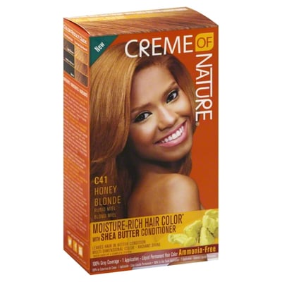 Creme Of Nature Color C41 Honey Blonde Kit