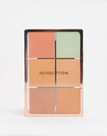 REVOLUTION Everything Base Face Icon Complexion Palette - Medium, 2.04 oz