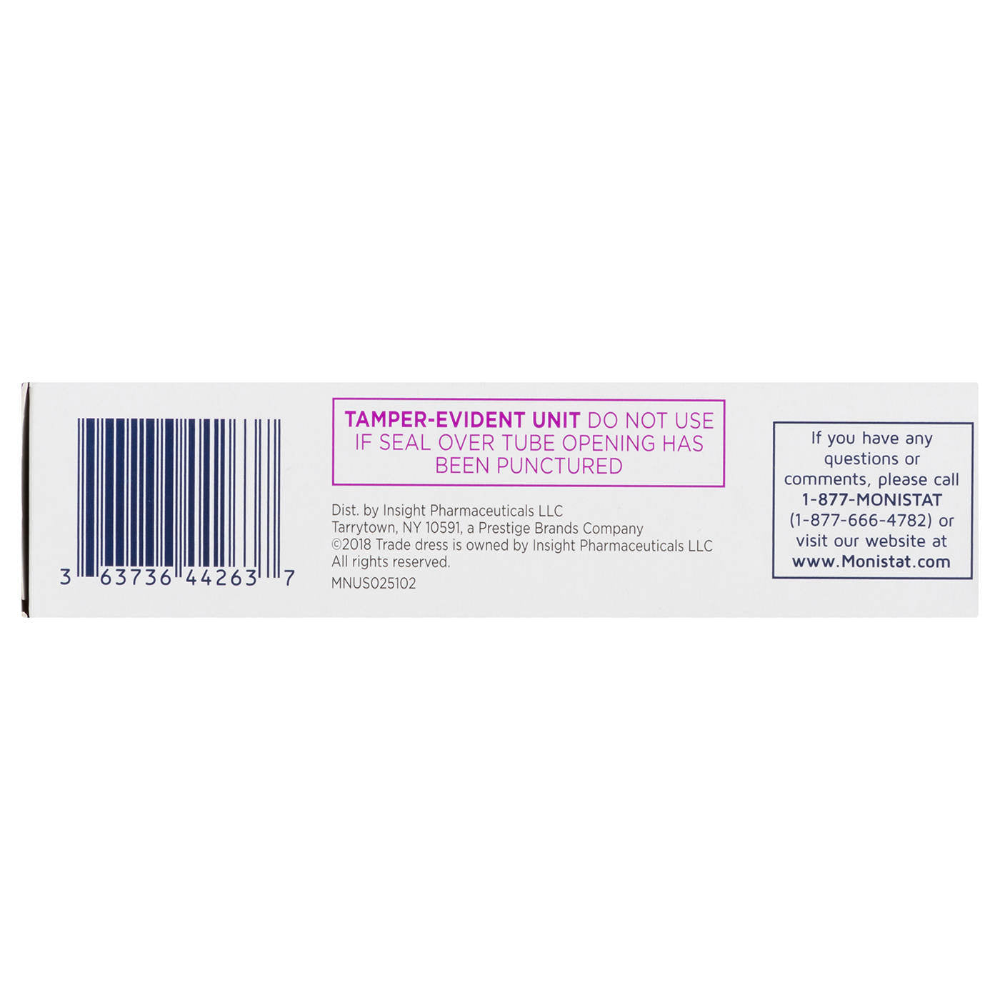 MONISTAT 7 CREAM W/APPLICATOR 1.59OZ