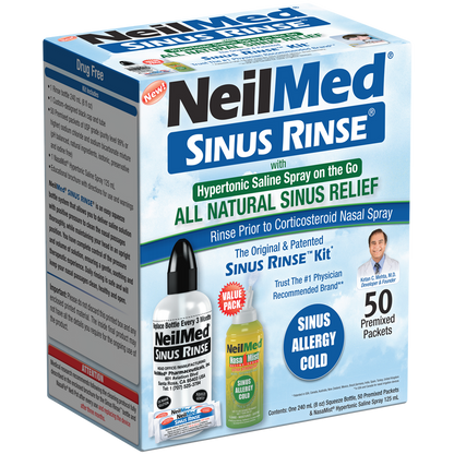 SINUS RINSE PK W/BTL 50