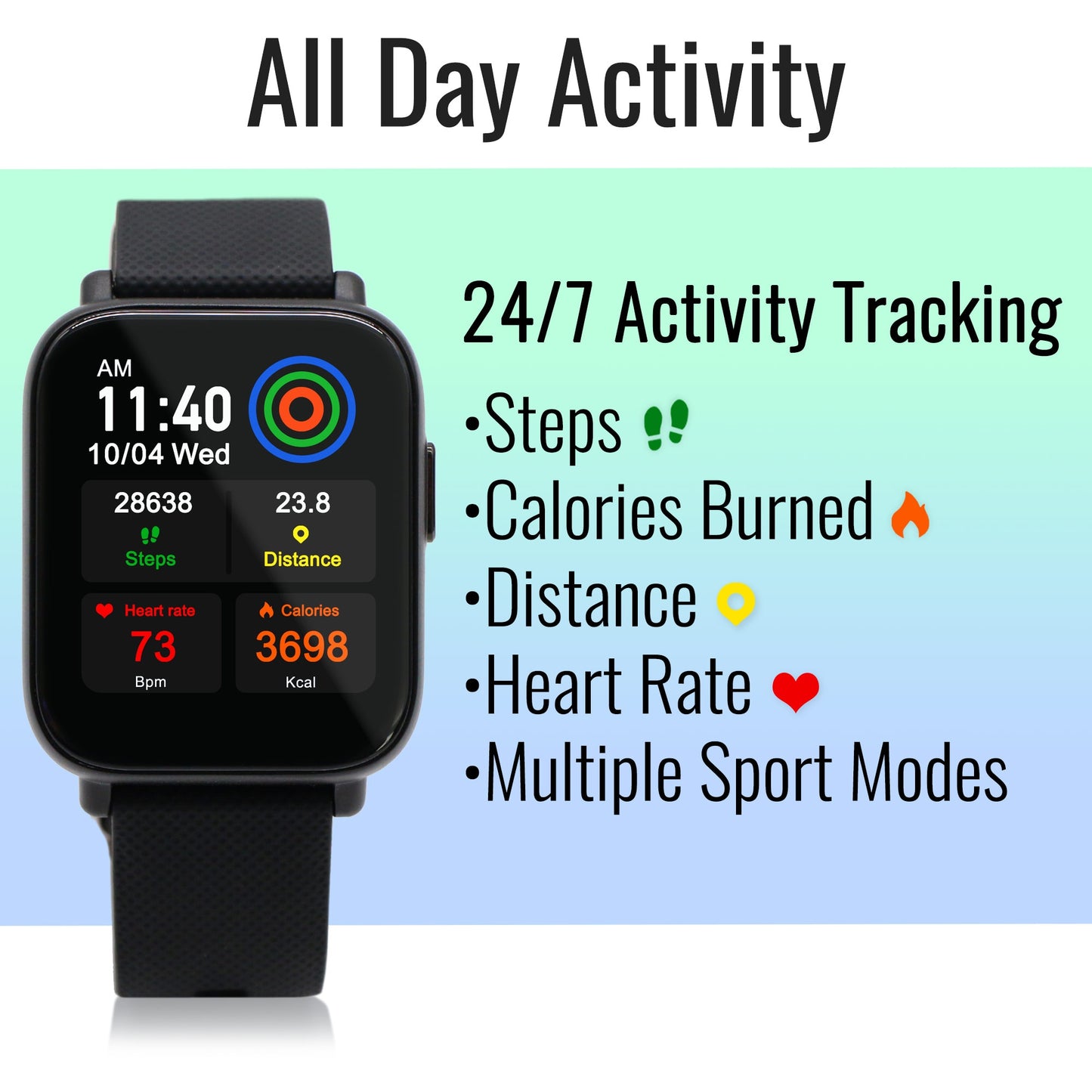 ZEWA SMART HEALTH SPORTS WATCH