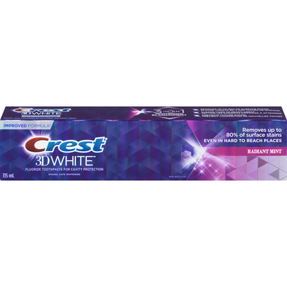 Crest Toothpaste 0.85oz 3D White Adv Radiant Mint (36in)