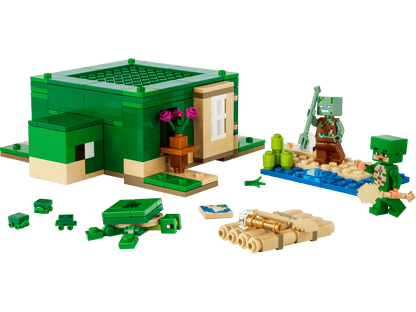 MINECRAFT TURTLE BEACH 234PC DSHP