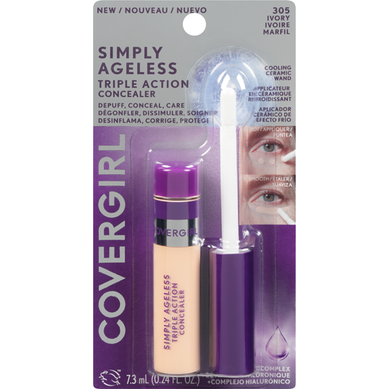 COVERGIRL Simply Ageless Triple Action Concealer - 305 Ivory
