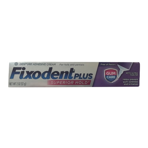 FIXODENT PLUS SUPERIOR HOLD CREAM 2OZ