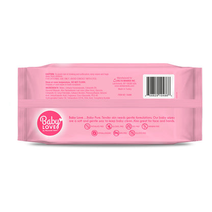 DOL BABY WIPES PA 12X80 HYAL PINK