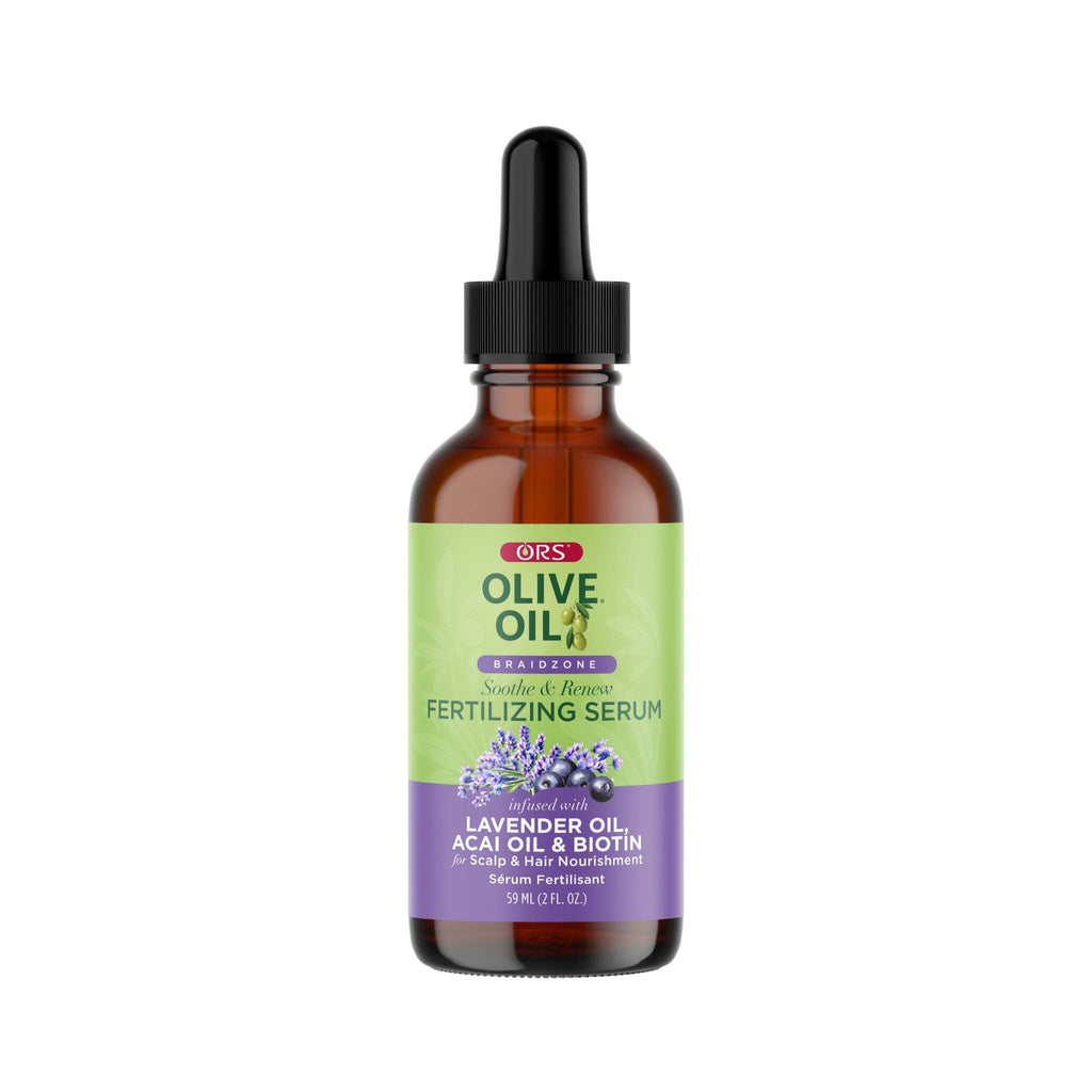 Ors Olive Oil Serum Braidzone Fertilizing Lavender Oil 2oz