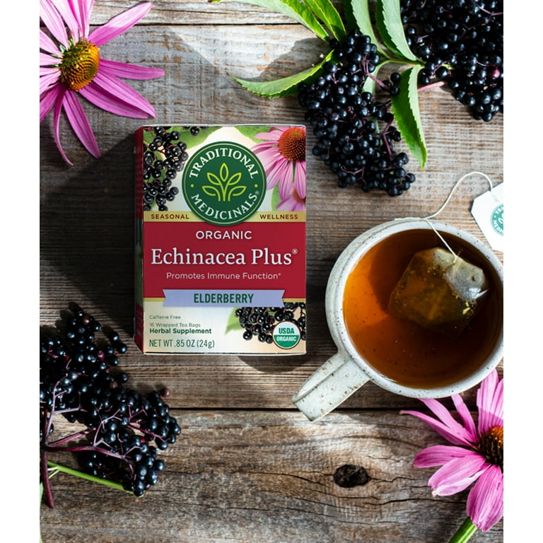 TRADITIONAL MEDICINALS TEA,OG2,ECH PLUS ELDERBRY