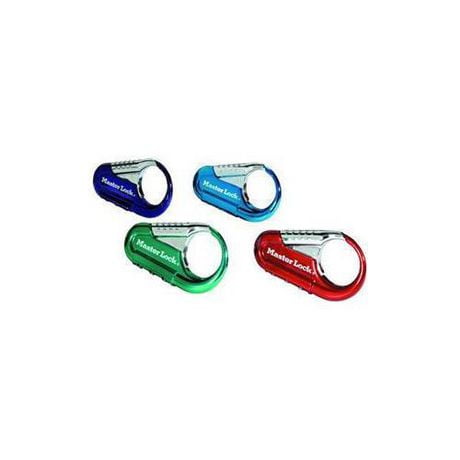 Master Lock 1548DCM Set Your Own Combination Backpack Lock; Assorted Colors