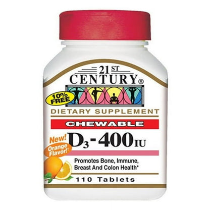 VITAMIN D3 CW 400U 110 ORANGE