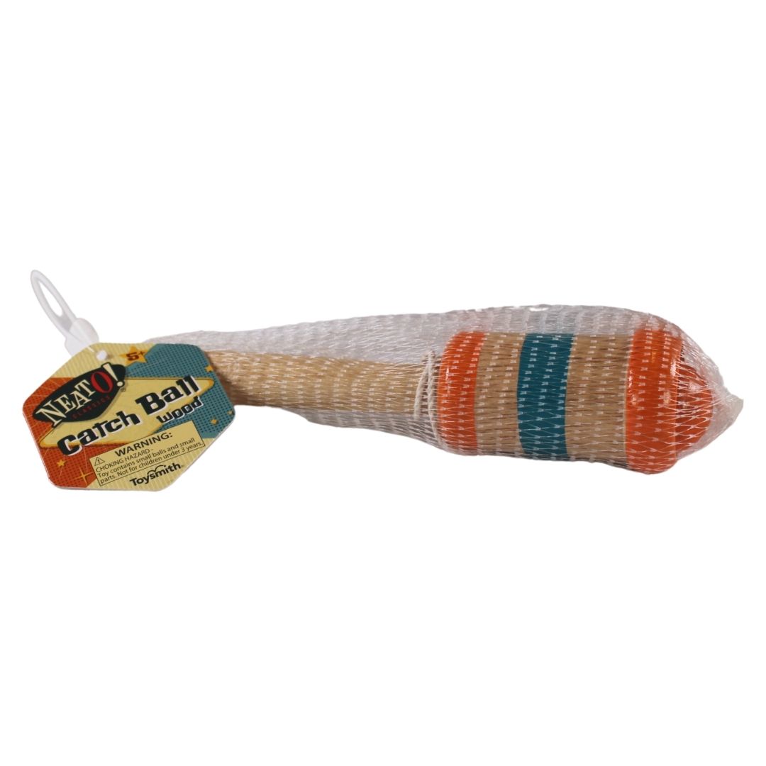 WOODEN CATCH BALL